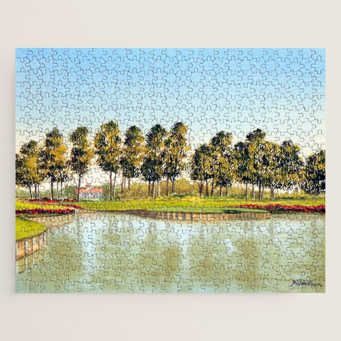 Sawgrass TPC Golf Course 17th Hole Jigsaw Puzzle Gallery Image 1