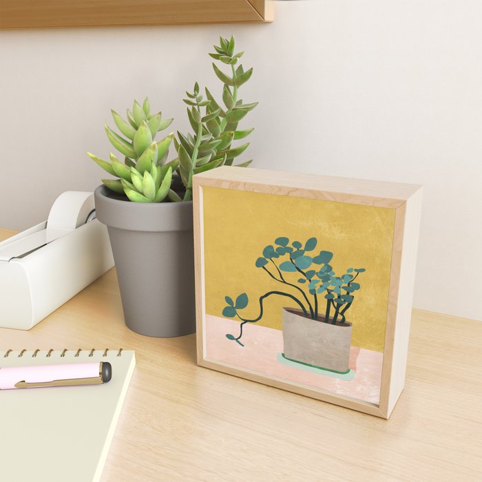 Plant Pot Mini Art Print Gallery Image 2