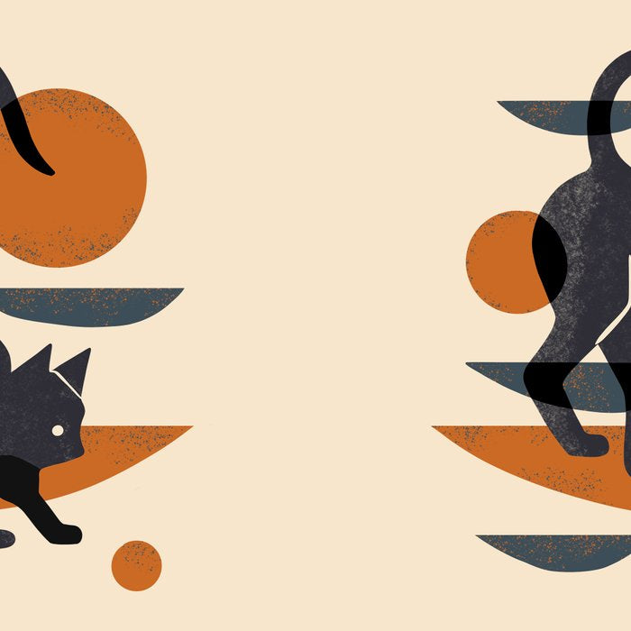 Cat At Play Coffee Mug Gallery Image 2