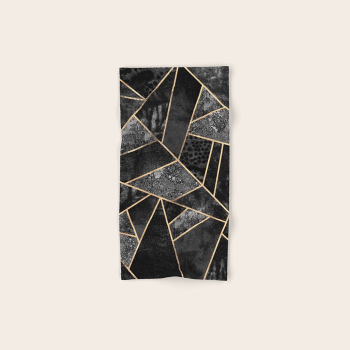 Black Stone 2 Bath Towel Gallery Image 1