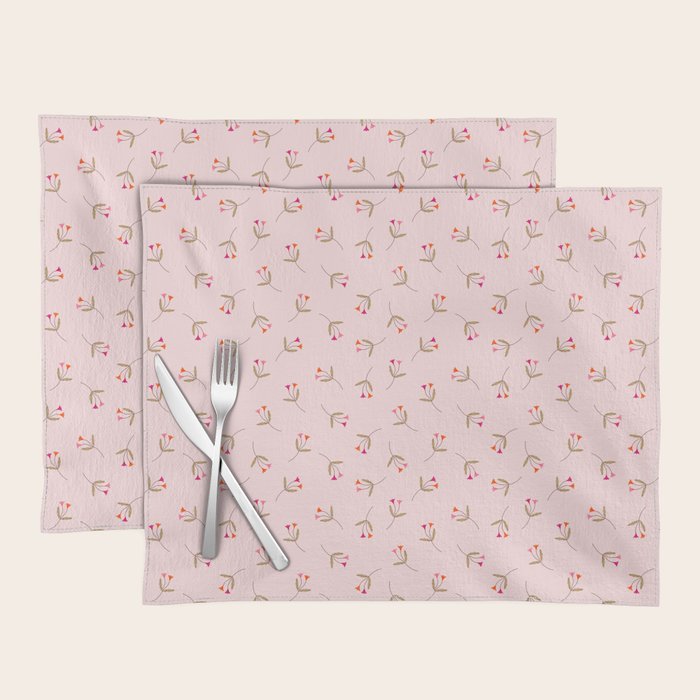 Pressed Posies - Floral Art Placemat Gallery Image 1