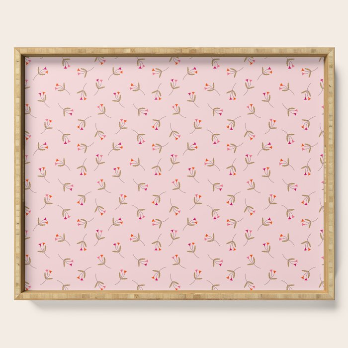 Pressed Posies - Floral Art Serving Tray Gallery Image 1