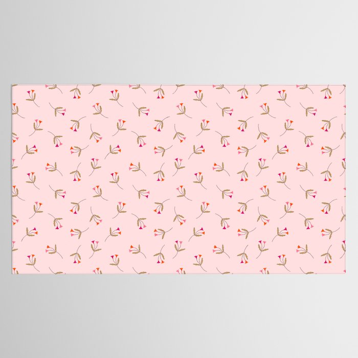 Pressed Posies - Floral Art Tablecloth Gallery Image 2