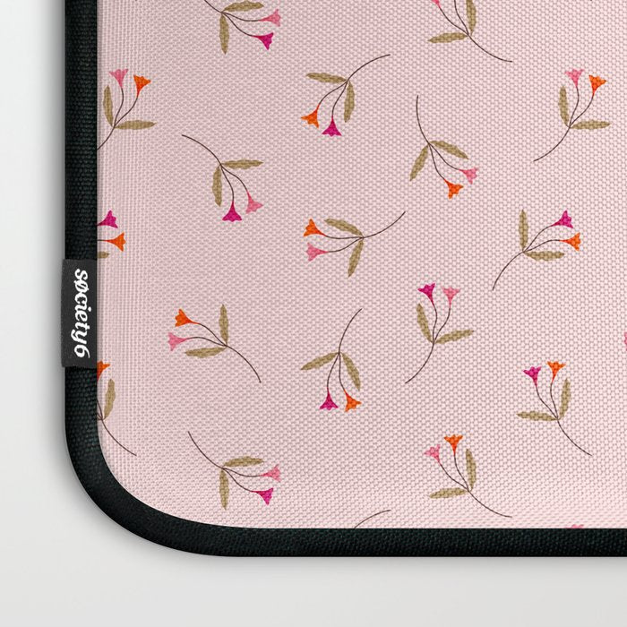 Pressed Posies - Floral Art Laptop Sleeve Gallery Image 3