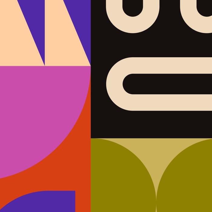 Geometric Bold Colorful Play Pattern Coffee Mug Gallery Image 2