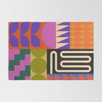 Geometric Bold Colorful Play Pattern Rug Gallery Image 2