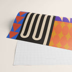 Geometric Bold Colorful Play Pattern Wrapping Paper Gallery Image 2