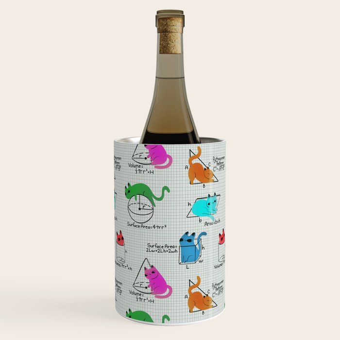 Cat Math Wine Chiller Gallery Image 3
