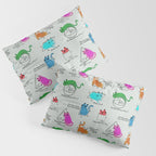Cat Math Pillow Sham Gallery Image 3