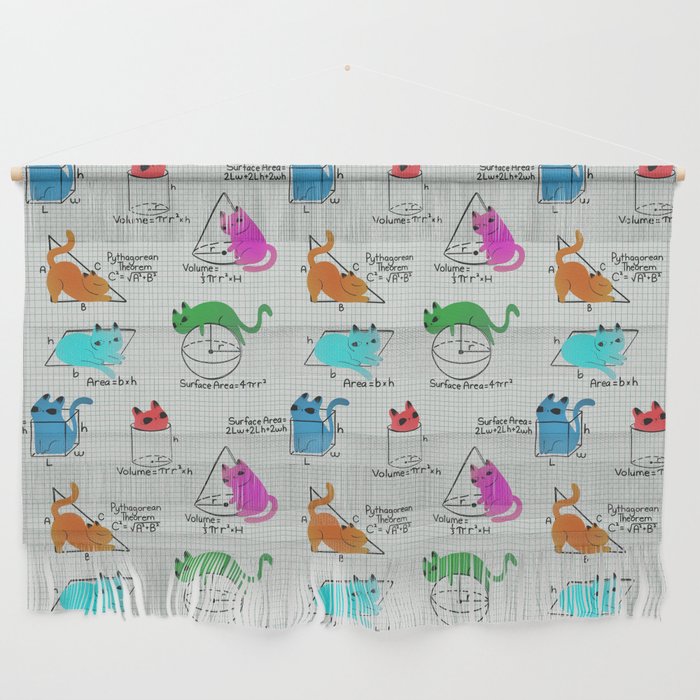 Cat Math Wall Hanging Gallery Image 1