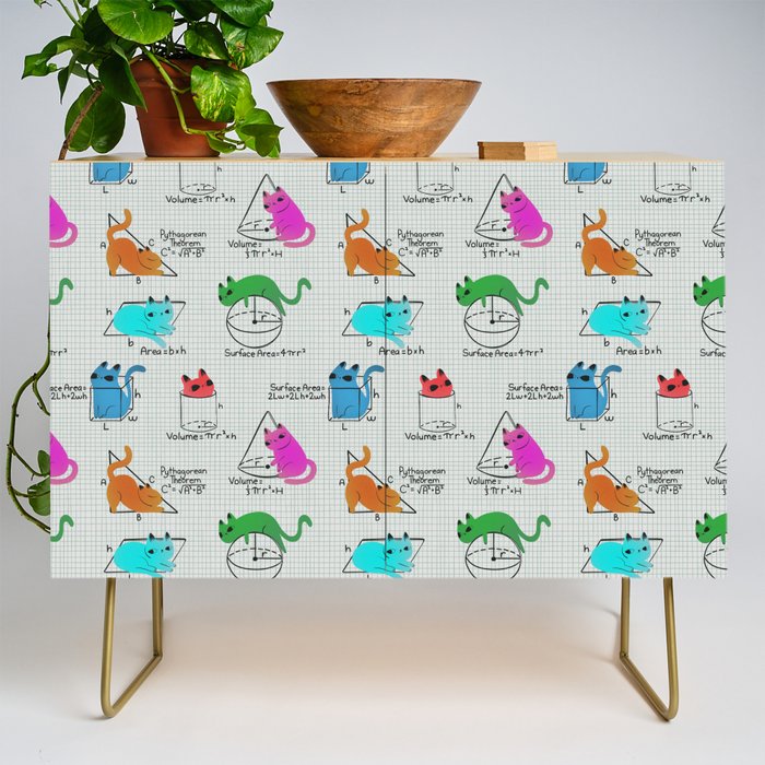 Cat Math Credenza Gallery Image 1