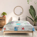Cat Math Comforter Gallery Image 3