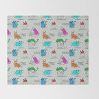 Cat Math Throw Blanket Gallery Image 2