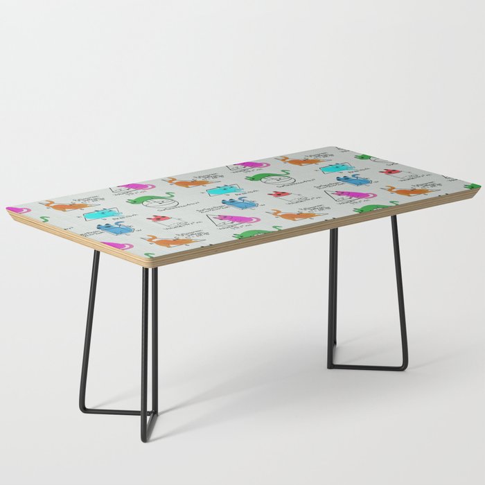 Cat Math Coffee Table Gallery Image 1