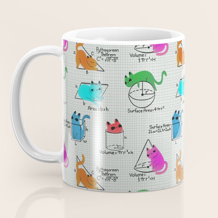 Cat Math Coffee Mug Gallery Image 3