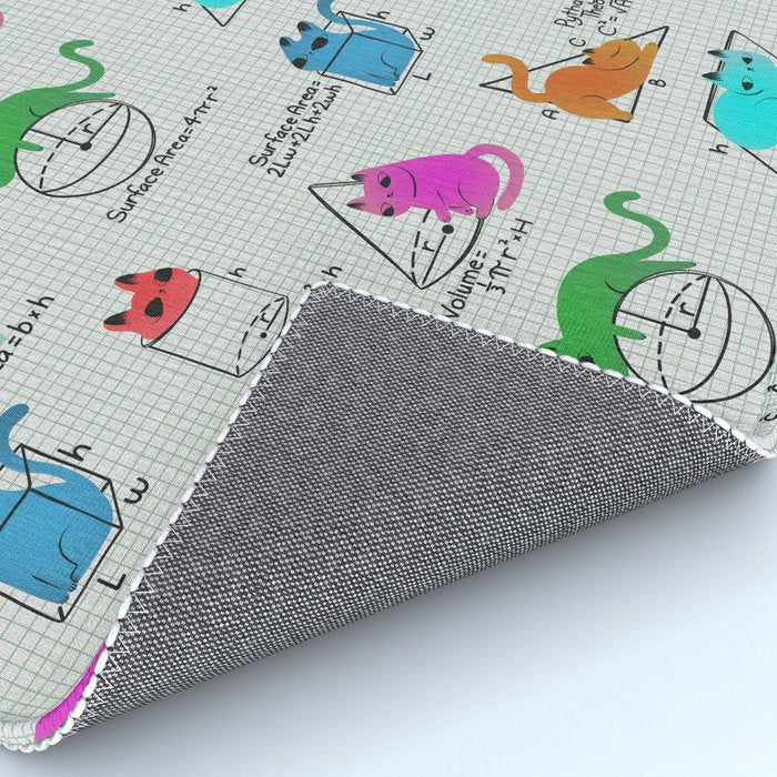 Cat Math Rug Gallery Image 4