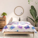 Jewel turtle - pastel Comforter Gallery Image 3