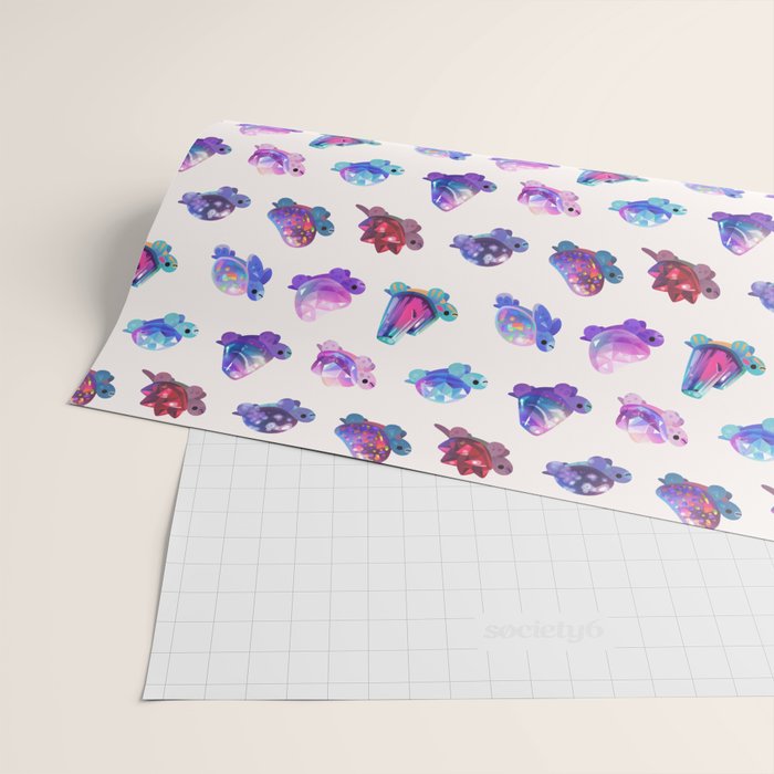 Jewel turtle - pastel Wrapping Paper Gallery Image 2
