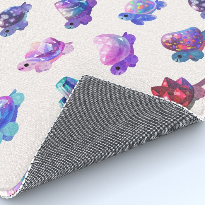 Jewel turtle - pastel Rug Gallery Image 4