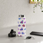 Jewel turtle - pastel Water Bottle Gallery Image 4