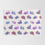 Jewel turtle - pastel Rug Gallery Image 2