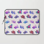 Jewel turtle - pastel Laptop Sleeve Gallery Image 1
