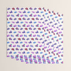 Jewel turtle - pastel Wrapping Paper Gallery Image 3
