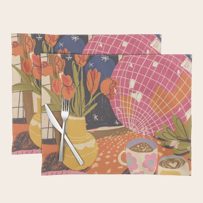 Disco night Placemat Gallery Image 1