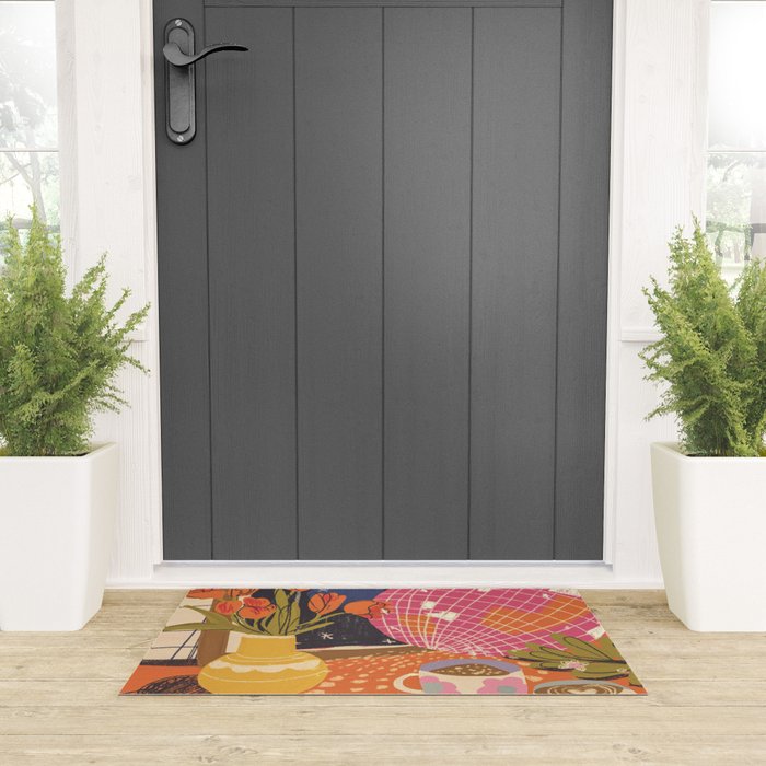 Disco night Welcome Mat Gallery Image 3