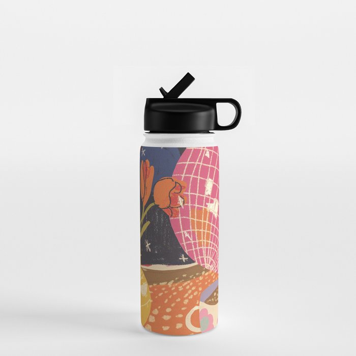 Disco night Water Bottle Gallery Image 1