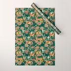 Deer in the autumn nature 22 Wrapping Paper Gallery Image 1