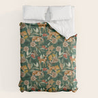 Deer in the autumn nature 22 Comforter Gallery Image 6