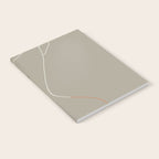 Minimal Line Art Woman Figure II Notebook Gallery Image 2