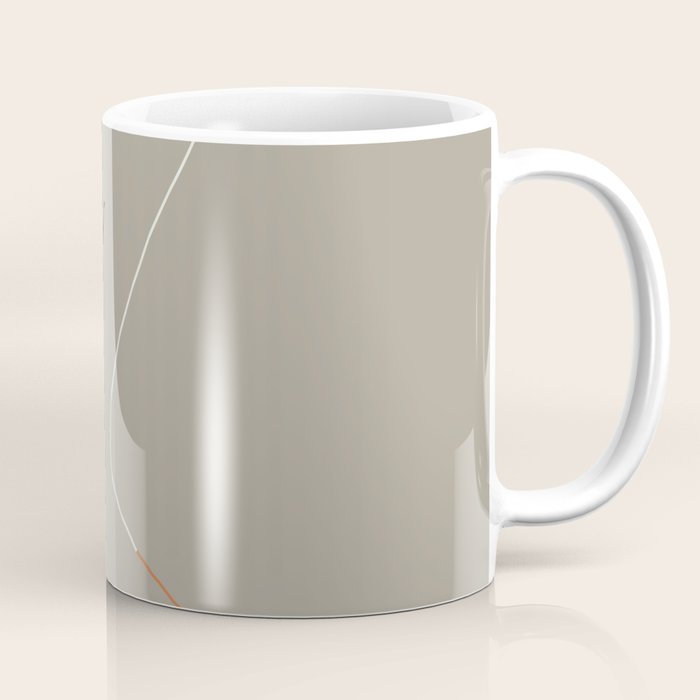 Minimal Line Art Woman Figure II Coffee Mug Gallery Image 1