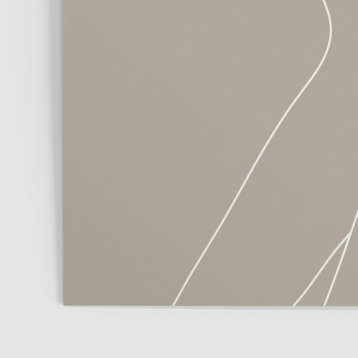 Minimal Line Art Woman Figure II Poster Gallery Image 3
