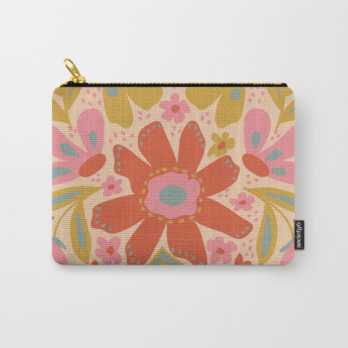 Happy Bloom Carry All Pouch Gallery Image 1