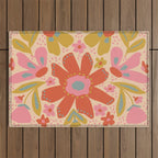 Happy Bloom Outdoor Rug Gallery Image 1
