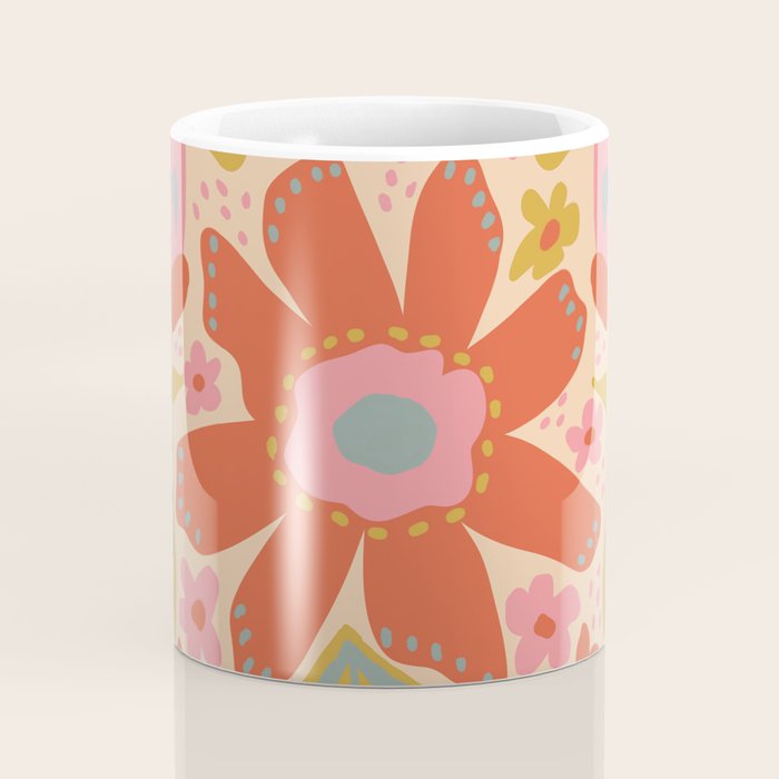 Happy Bloom Coffee Mug Gallery Image 4