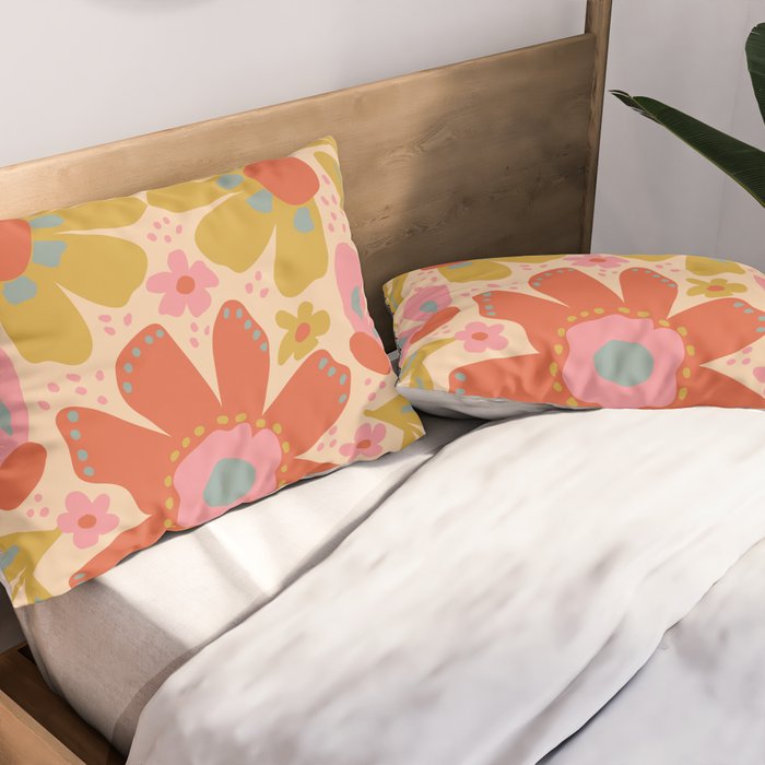 Happy Bloom Pillow Sham Gallery Image 2