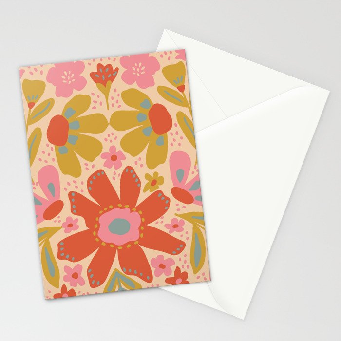 Happy Bloom Stationery Card Gallery Image 2
