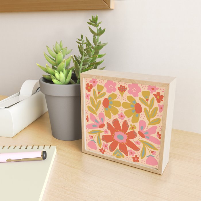 Happy Bloom Mini Art Print Gallery Image 2