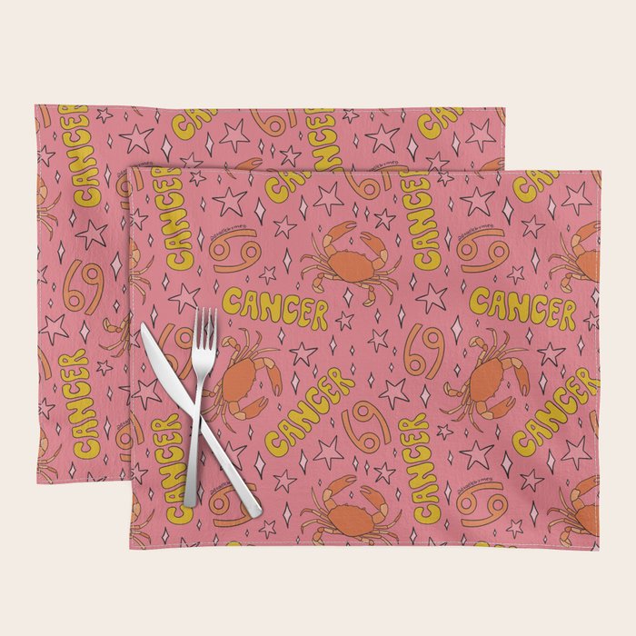 Cancer Print Placemat Gallery Image 1