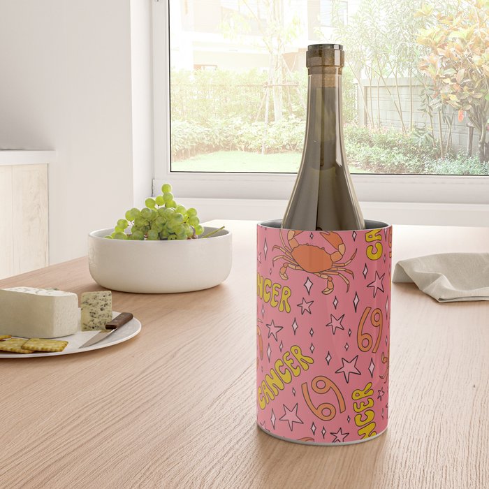 Cancer Print Wine Chiller Gallery Image 4