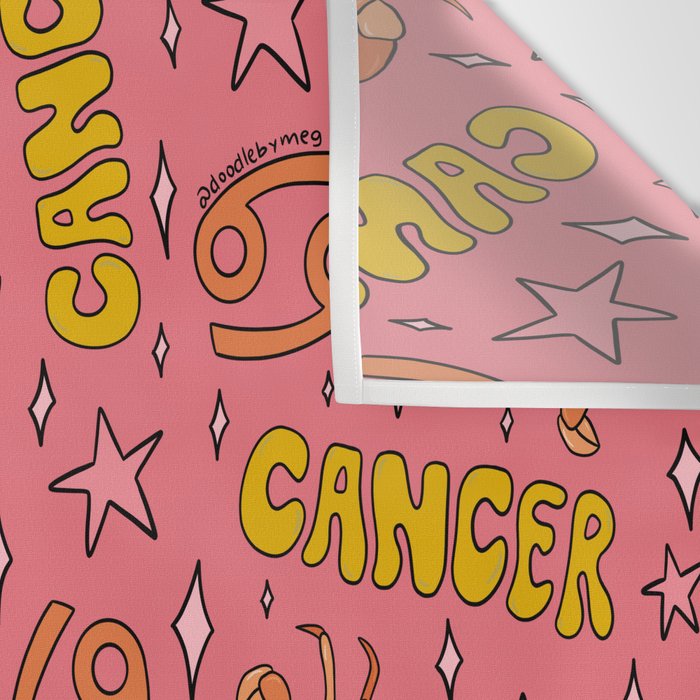 Cancer Print Wall Tapestry Gallery Image 3