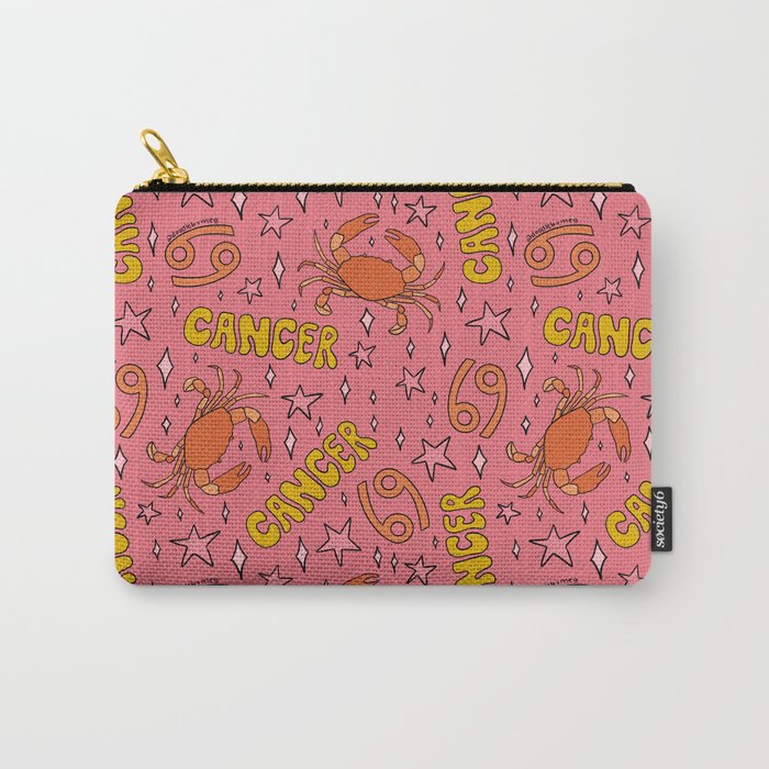 Cancer Print Carry All Pouch Gallery Image 1