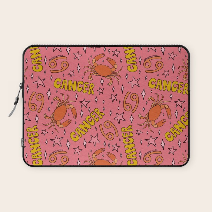 Cancer Print Laptop Sleeve Gallery Image 1