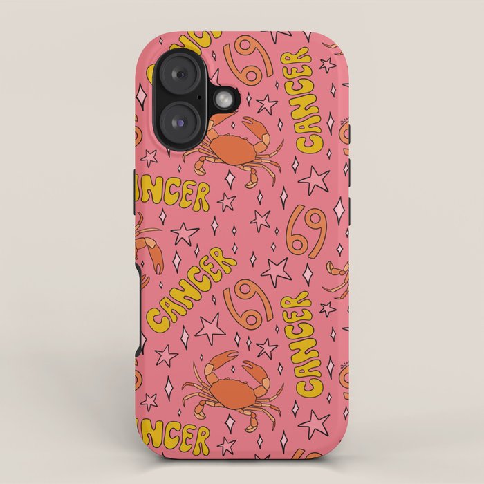 Cancer Print iPhone Case Gallery Image 1