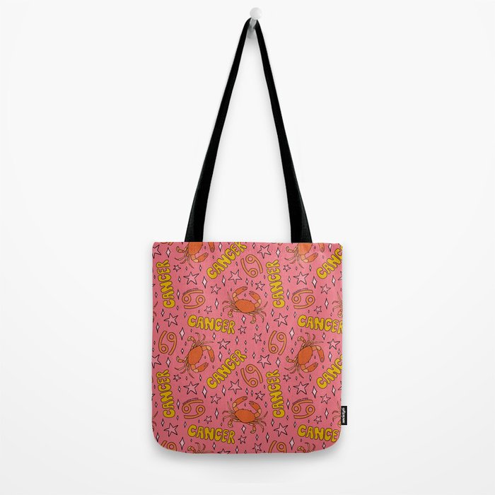 Cancer Print Tote Bag Gallery Image 2