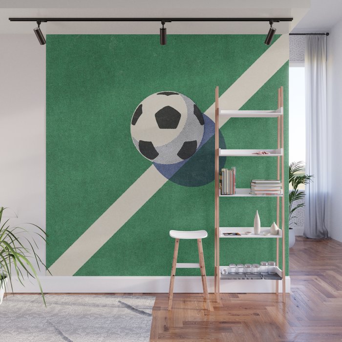 BALLS / Football I Wall Mural Gallery Image 1