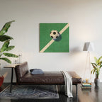BALLS / Football I Wood Wall Art Gallery Image 2